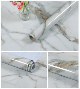 Self-Sticking Kitchen Temperatur Tinggi Kabinet Kabinet Dinding Asap Moisture-Proof Waterproof Oil Sticker