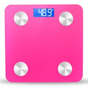 Електронні ваги для особистих ваг, цифрові ваги для ванної кімнати, ваги для ванної кімнати зі світлодіодом