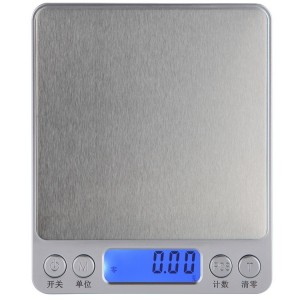 Platform Lcd rustfrit stål 5 kg Vægtmåling Elektronisk vejning Digital mad køkkenvægt