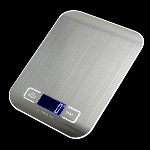 פלטפורמה Lcd נירוסטה 5 ק"ג משקל מדידת שקילה אלקטרונית משקל דיגיטלי למטבח מזון