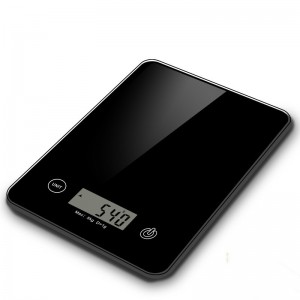 Platforma LCD prej çeliku inox 5 kg Peshimi elektronik i peshimit dixhital të kuzhinës