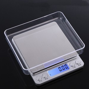 Πλατφόρμα LCD από ανοξείδωτο ατσάλι 5 κιλά Ηλεκτρονική ζύγιση ψηφιακή ζυγαριά κουζίνας τροφίμων