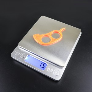 Платформа ЛЦД од нерђајућег челика 5 кг за мерење тежине Електронско вагање Дигитална кухињска вага за храну