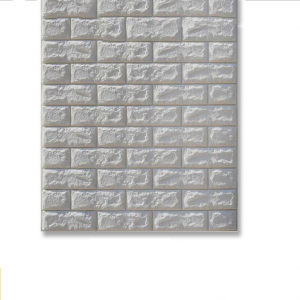 Pàipear-balla fèin-adhesive Sìona Factaraidh PE Foam Wall Sticker 3D Wallpaper