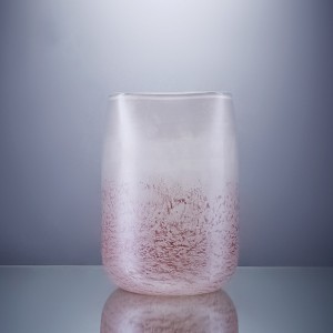 Аптовая танная празрыстая, элегантная шкляная ваза з цыліндрам для ўпрыгожвання
