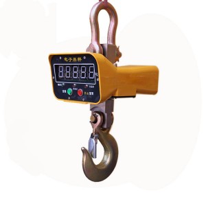 Lig-on nga industriyal nga OCS 5000kg 5ton 5t electronic hanging crane scale Heavy Duty 3T 5T ​​Weighing Scale