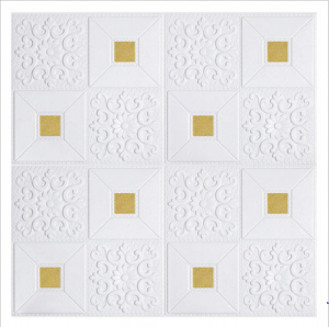 Iṣẹṣọṣọ alalemọ ara ẹni China Factory PE Foam Wall Sticker 3D Wallpaper
