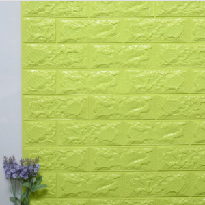 Letër muri vetëngjitëse Ngjitëse muri me shkumë PE të fabrikës së Kinës, letër-muri 3D