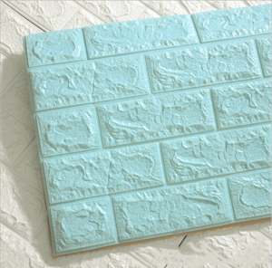 Sjálflímandi veggfóður Kína Factory PE Foam Wall Sticker 3D Veggfóður