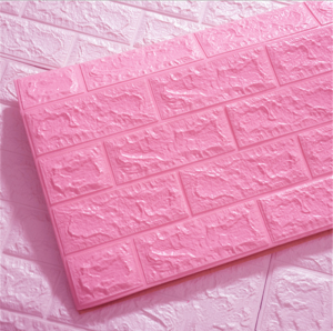 Selvklebende tapet Kina Factory PE Foam Wall Sticker 3D Bakgrunn