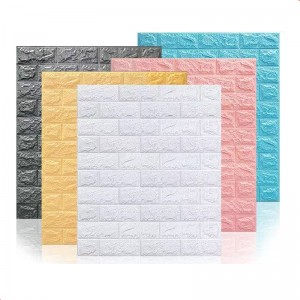 Decoração de casa papel de parede autoadesivo 3d 70*77cm papel de parede adesivo