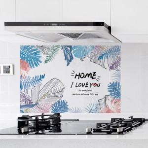 PVC fürdőszobai konyha fali dekoráció Vinyl öntapadó falmatricák