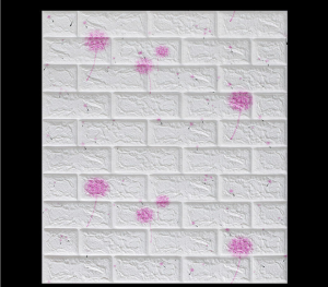 Self Adhesive Wallpaper China Factory PE Foam Wall Sticker 3D Պաստառ