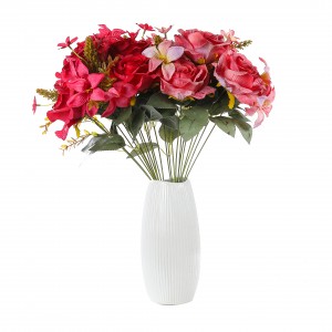 realistyczny wygląd wysoka symulacja kwiatów kwiaty płatki dotykają jak prawdziwa sztuczna róża