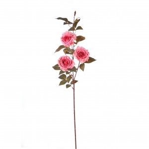 Ramos de simulación de alta calidad de rosas francesas boda fiesta familia fotografía accesorios decoración combinación flores