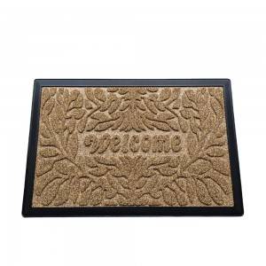 New fashion yekupinda doormat rubber footmat isina blank floor mats