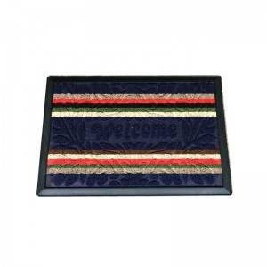 Personalized Christmas Doormats - Wholesales PP Colour Lines Anti-slip Outdoor Carpet – Yunis