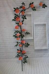 OEM/ODM-leverantör Kina Hot Rea Färgglad Konstgjord Silke Vit Rose Bukett Blå Rosa Falsk Simulering Blomsterbunt för hem- och bröllopsdekoration