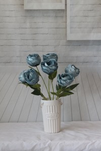 Nhân tạo hoa mẫu đơn nhựa nhân tạo hoa handmade nhà khách sạn trung tâm mua sắm trang trí bán buôn hoa hồng nhân tạo