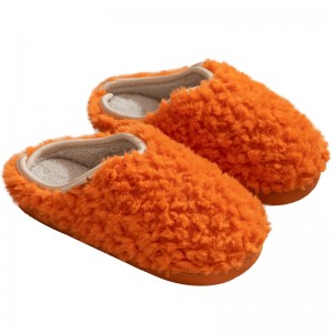 Plush cotton shoes pambabae winter cotton damit bahay panlalaki tela pakyawan cotton sapatos