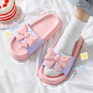 Slippers Summer Lady Bowknot Princess Wind Indoor Household Sandals Outdoor Wear Non slip Wholesale
