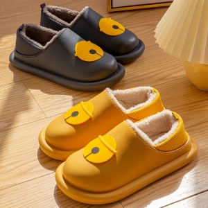 Хлопковые тапочки из ЭВА, женская сумка с осенне-зимней парой, домашняя съемная закрытая обувь для дома, теплая хлопковая обувь, оптовая продажа с фабрики