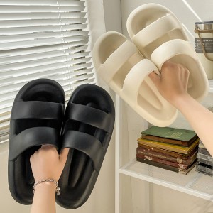Sandal keren superior untuk wanita pecinta musim panas untuk memakai sandal keren EVA bersol lembut di dalam dan di luar ruangan