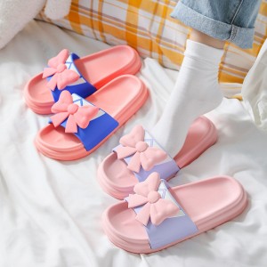 Soleas Summer Bowknot Princess Wind Indoor Household Sandals Outdoor Wear Non lapsus Wholesale
