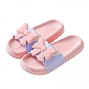 Pantofole Summer Lady Bowknot Princess Wind Indoor Household Sandals Outdoor Wear Antiscivolo Commercio all'ingrosso