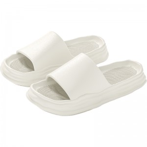 נעלי בית חלקלקות לנשים בית קיץ אמבטיה אמבטיה זוג חלק תחתון עבה סנדלי גברים קיץ פשוט