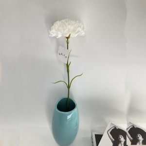 Wholesale Artificial Carnation Silk Flower  for Wedding Decoration Opp Bag Microstar Silk Plastic