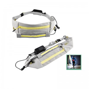 Lagano vodootporno USB reflektirajuće svjetlo za noćni ruksak za trčanje