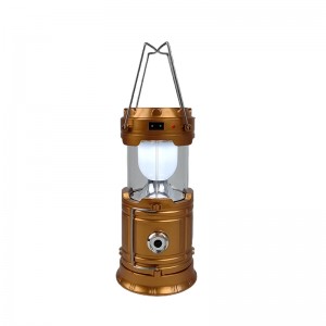 preferential LED Tent Lantern USB Solar Energy Rechargeable Camping Light