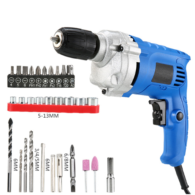 1080W Electric Power Tools Combo Kit Tools High Quality Corded Impact Drill for DIY
