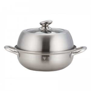 30CM Stainless Steel Stackable Cookware Dahareun Steamer Pot