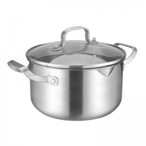 YUTAI 304 Stainless Steel Soup Pot ine Filter Lid