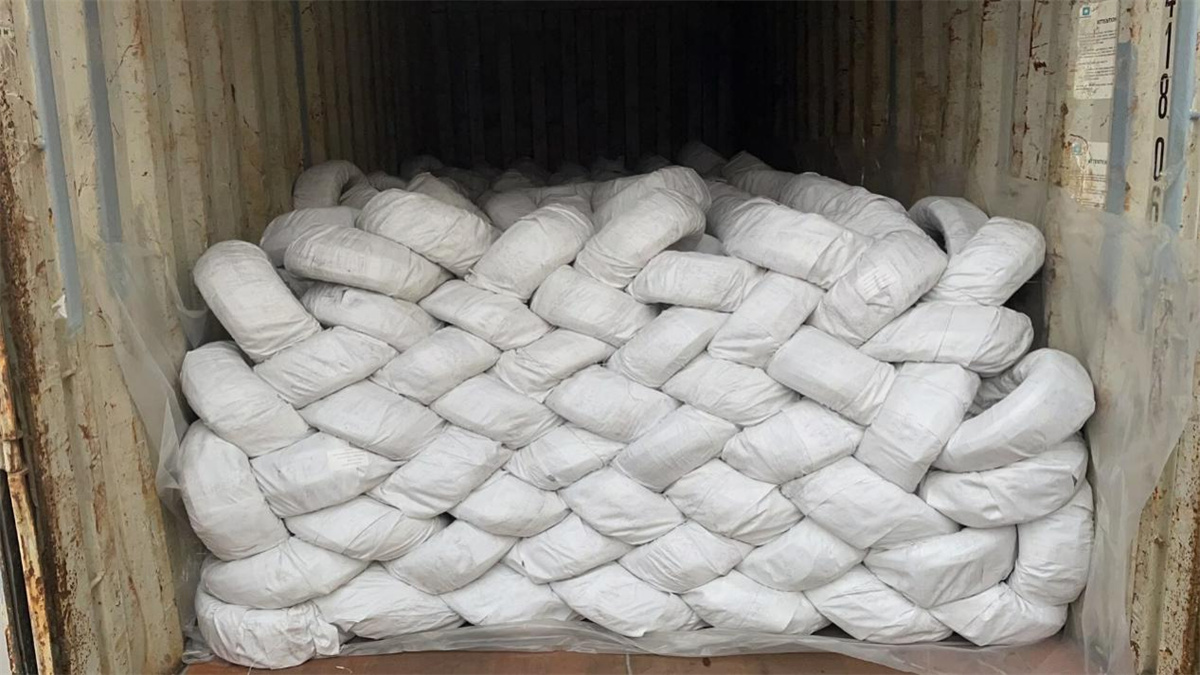 Exportación de arame de ferro galvanizado a Colombia003