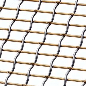 Wire Mesh . crimed