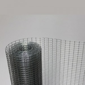 მაღალი galvanized დაფარული შედუღებული მავთულის mesh