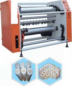 Factory For Wholesale Hhf 8011-O Supplier - Semi-automatic single shaft stretch film rewinding and slitting machine – Yutwin