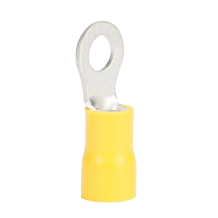 yellow insulated wire terminals crimp type ring wire connectors Ring Terminal