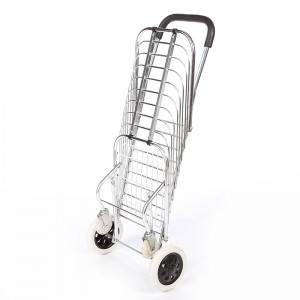 DuoDuo Shopping Cart DG1002 with Dual Swivel Wheels