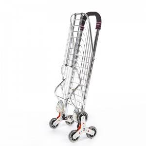DuoDuo Shopping Cart DG1008 with Removable Bag & Stair Climber Folding Cart