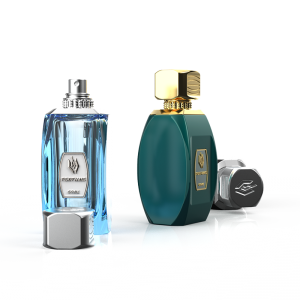 Originaalse disainiga High Luxury parfüümipudel 50 ml Crimp Neck Empty parfüümi pihustipudel