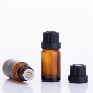 Empty Bottles For Perfume Oil Glass Manufacturers –  10ml Amber Essential Oil Bottle With Roll On  – Hongyuan