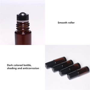 5ml Anti-Volatile Multi-Color Roll-On Bottle