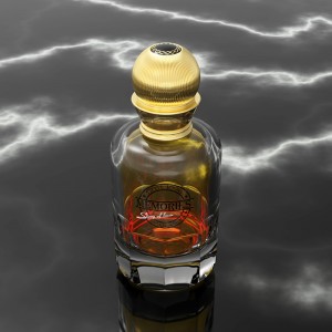 100ML hoogwaardige originele ontwerp crimp parfumfles fabriek