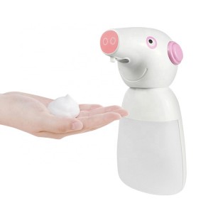Oulike Cartoon Outomatiese Sensor Hand Sanitizer, vloeibare seep, skuim dispenser vir empidemie voorkoming