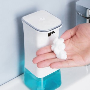 Automatski senzor za dezinfekciju ruku, reklama za dozator tekućeg sapuna za prevenciju epidemije