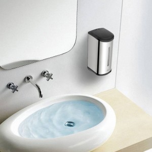 Shmangni dezinfektuesin e duarve me sensorin e kontaktit, shpërndarësin e sapunit të lëngshëm për më shumë sanitare